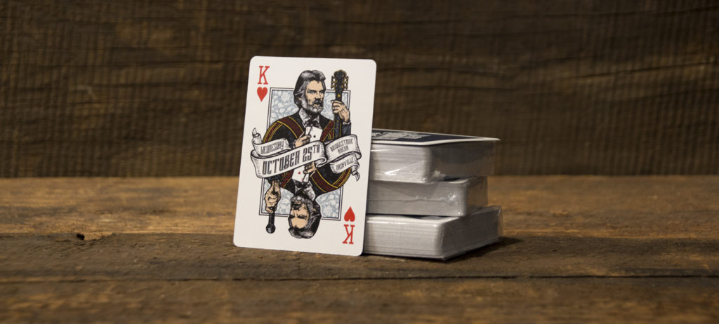 Kenny Rogers: All in For The Gambler Playing Cards