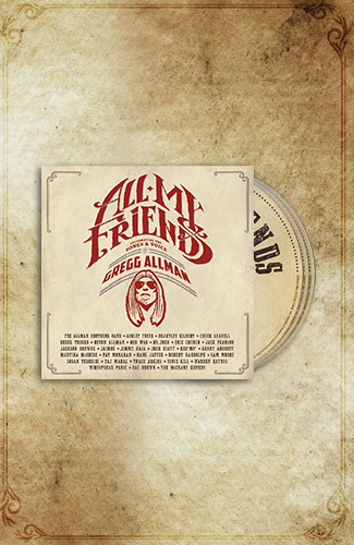Gregg Allman All My Friends CD & DVD/Blu-Ray Combo - Blackbird
