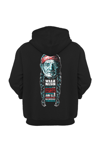 willie nelson hoodie